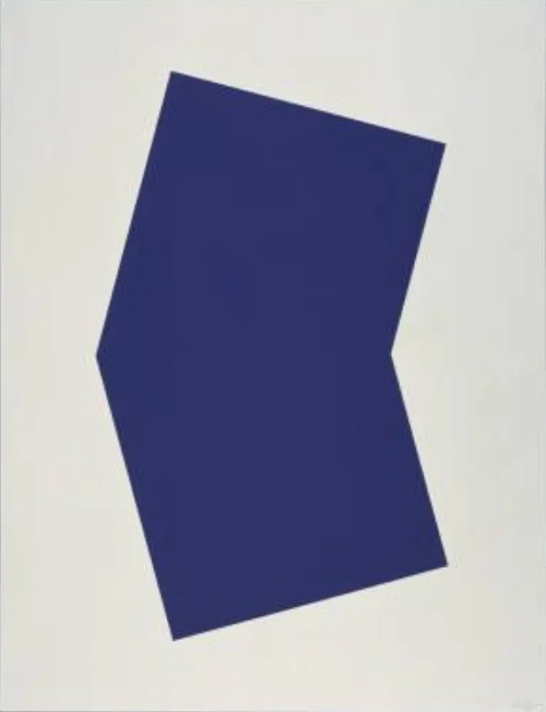 Litografia Kelly - Blue