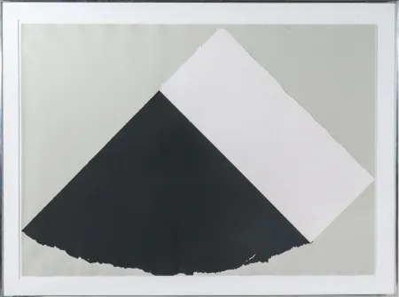 Serigrafia Kelly - Dark Gray and White