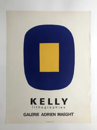 Cartaz Kelly - Galerie Adrien Maeght / Lithographies