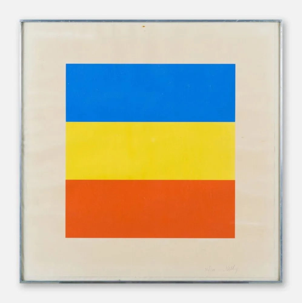 Serigrafia Kelly - Red, Yellow, Blue.