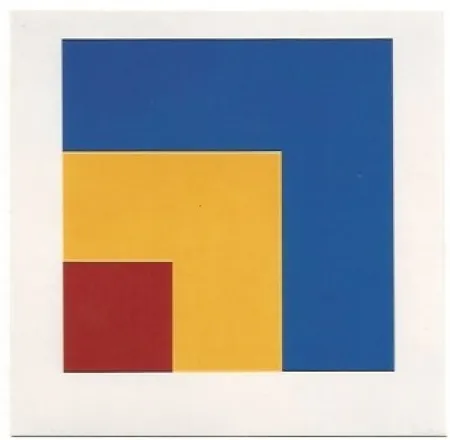 Litografia Kelly - Red/Yellow/Blue