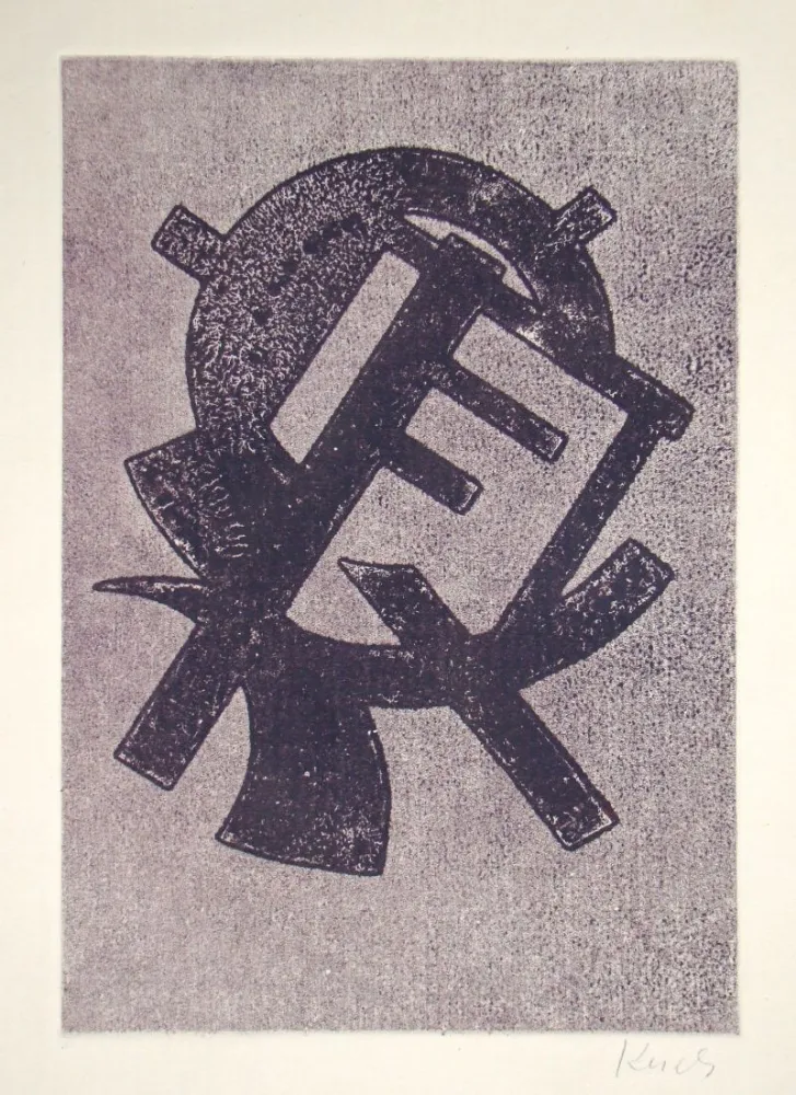 Água-Tinta Kerels - Composition pour Art Abstrait