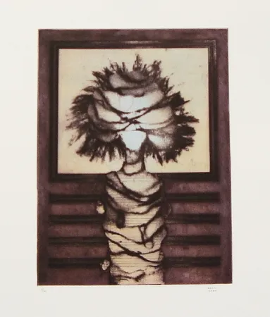 Água-Forte E Água-Tinta Kern - Pleur bleu