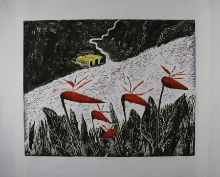 Água-Forte E Água-Tinta Kettel - Flusslandschaft / River Landscape