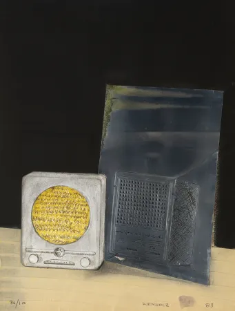 Gravura Kienholz - Volksempfänger with mirror