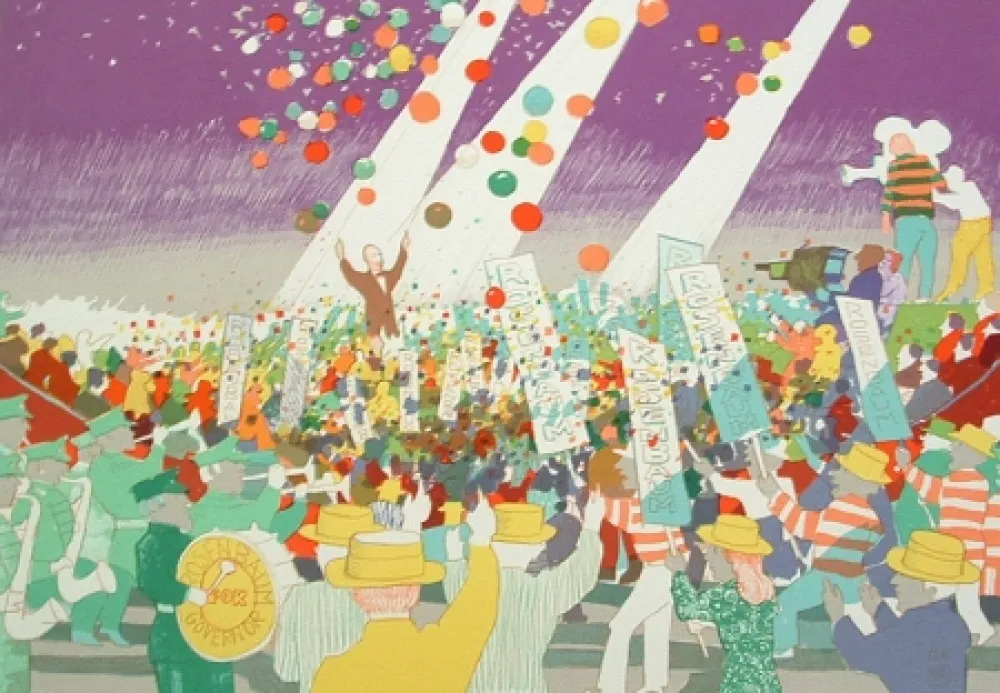 Múltiplo Kingman - (Political convention: Rosenbaum for Governor)