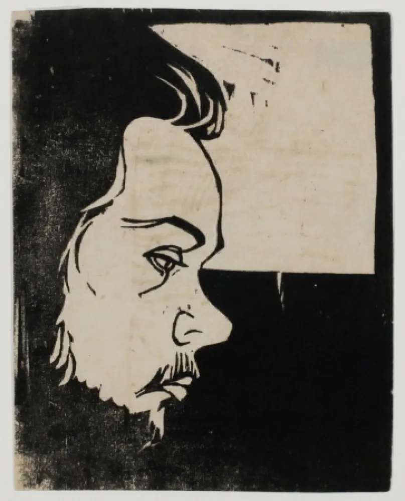 Xilogravura Kirchner - Erich Heckel