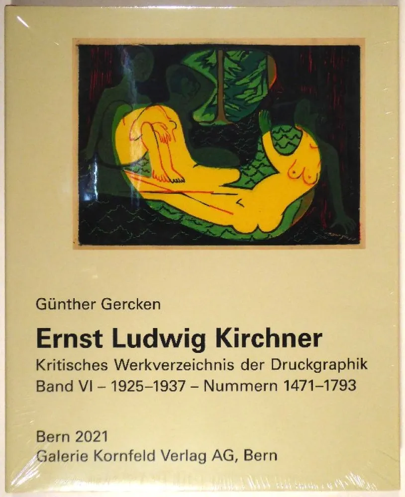 Livro Ilustrado Kirchner - Werkverzeichnis der Druckgraphik. Band VI / VII