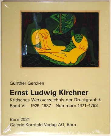 Livro Ilustrado Kirchner - Werkverzeichnis der Druckgraphik. Band VI / VII