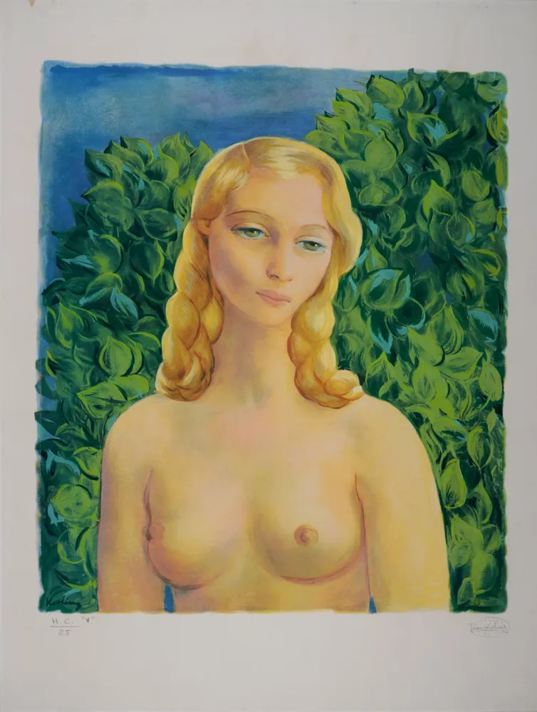 Sem Técnica Kisling - Buste d'Eve, 1951
