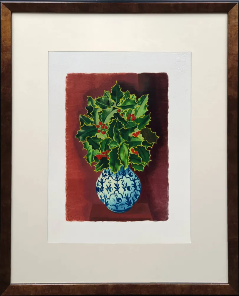 Litografia Kisling - Feuillage sacré (Sacred Foliage)