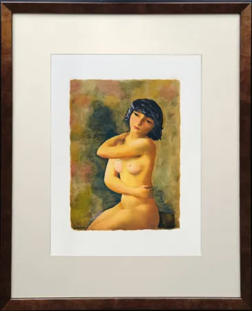 Litografia Kisling - Gitane surprise (Gitane Surprise)