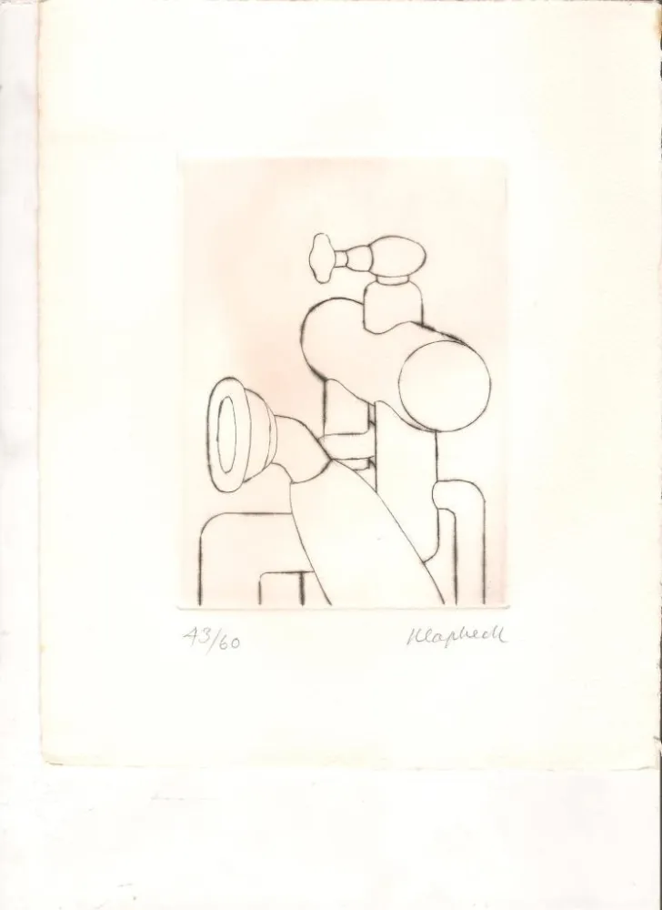 Gravura Klapheck - BAGNO