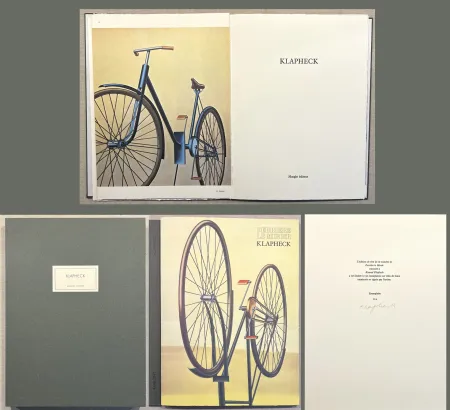 Livro Ilustrado Klapheck - DERRIÈRE LE MIROIR N°238. Mars 1980. TIRAGE DE LUXE SIGNÉ.