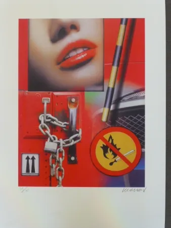 Gravura Digital Klasen - Inflammable 