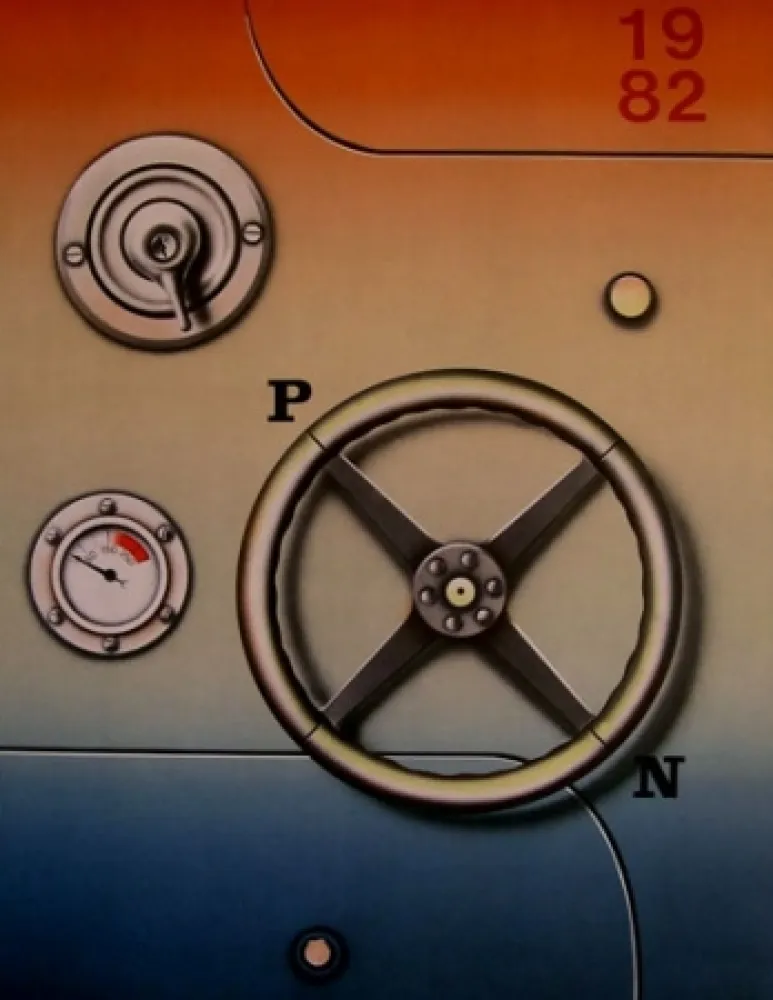 Litografia Klasen - Paris-Nice