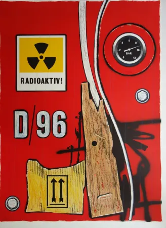 Litografia Klasen - Restricted Area