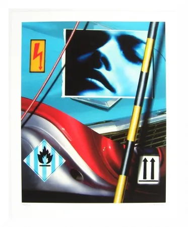 Litografia Klasen - Visage