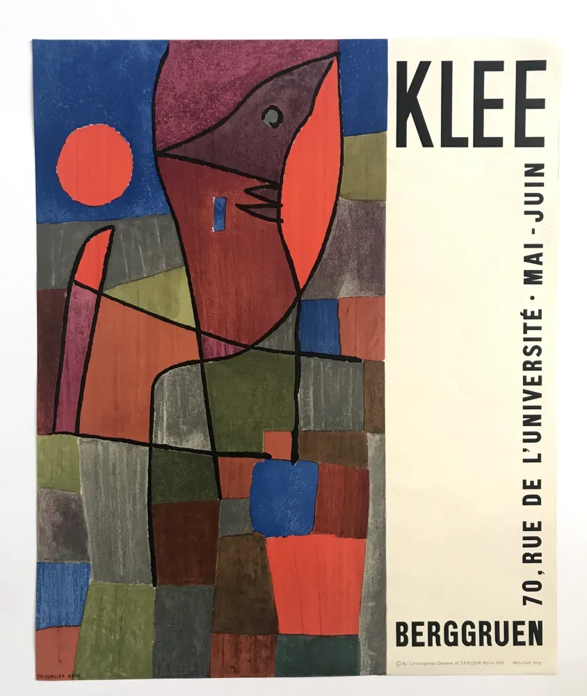 Cartaz Klee - Galerie Berggruen