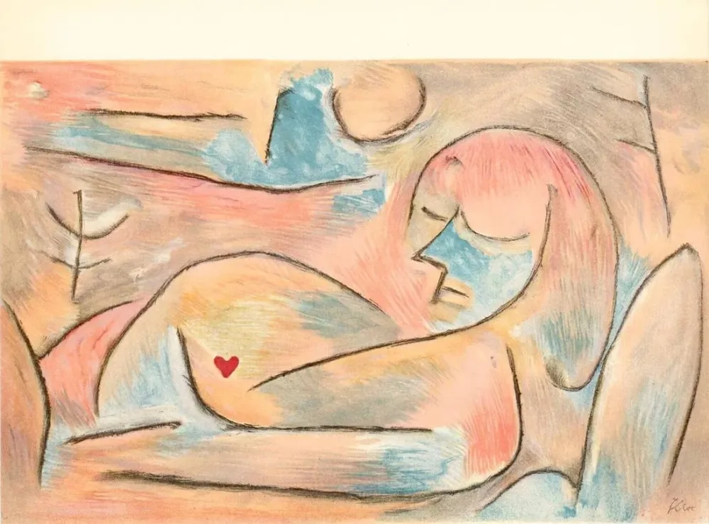 Litografia Klee - Hiver
