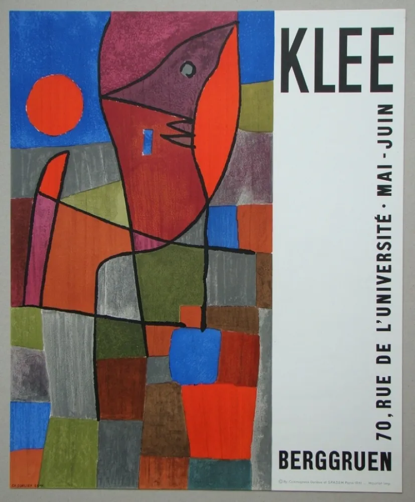 Cartaz Klee - Palesio Nua, 1933