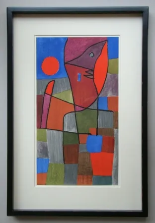 Litografia Klee - Palesio Nua, 1933