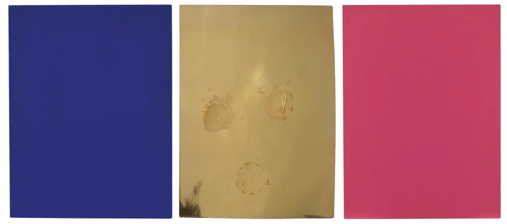 Serigrafia Klein - Monochrome und Feuer 