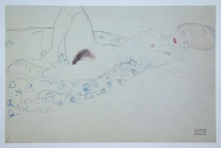 Offset Klimt (After) - Erotische Zeichnung