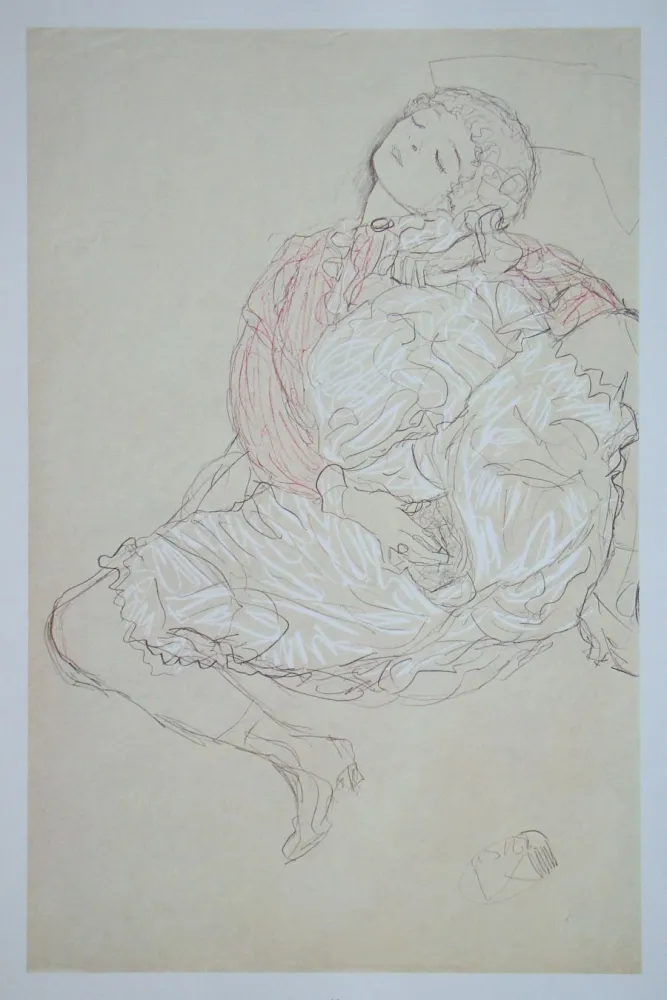 Offset Klimt (After) - Erotische Zeichnung