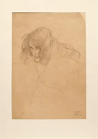 Litografia Klimt - Untitled (s)