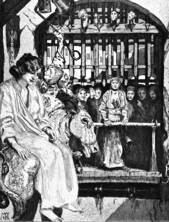 Água-Forte E Água-Tinta Klinger - Davanti alla porta