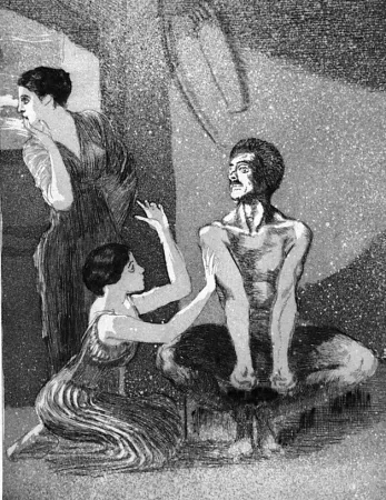 Água-Forte E Água-Tinta Klinger - La ragazza e il tiratore