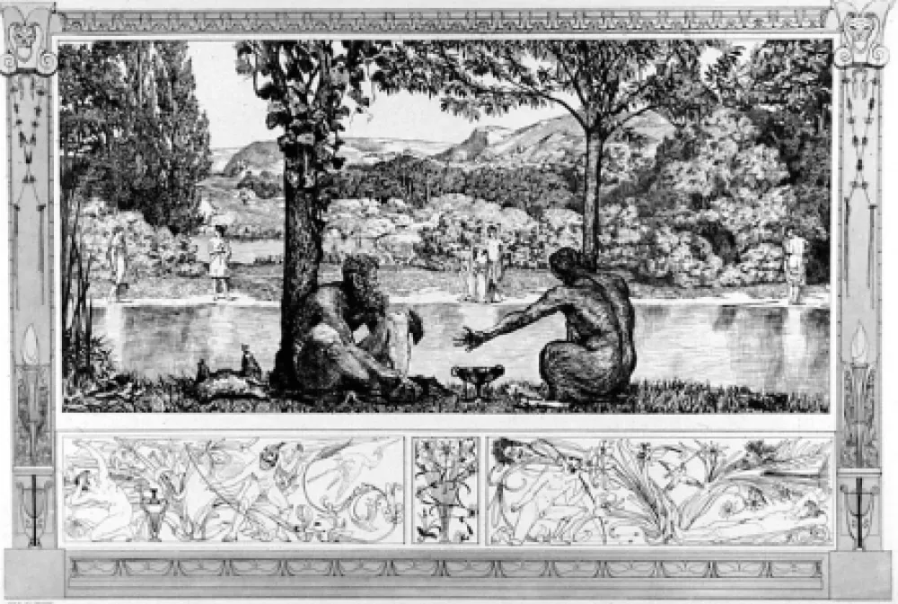 Água-Forte E Água-Tinta Klinger - Narciso ed Eco 1