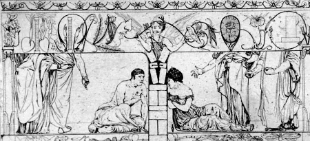 Água-Forte E Água-Tinta Klinger - Piramo e Tisbe I