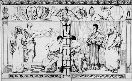 Água-Forte E Água-Tinta Klinger - Piramo e Tisbe I(foglio 2a)