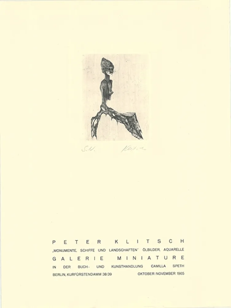 Gravura Klitsch - Monumente, Schiffe und Landschaften 