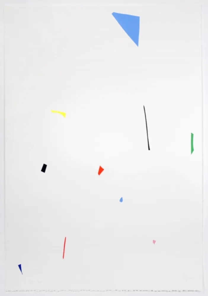 Serigrafia Knoebel - Ohne Titel (2)