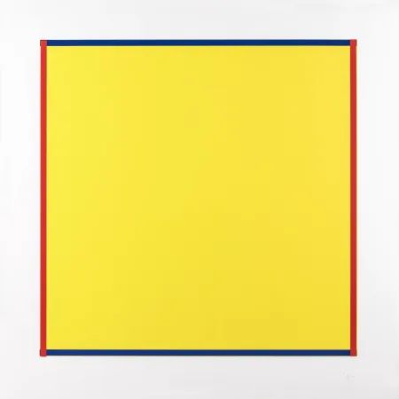 Serigrafia Knoebel - Rot, Gelb, Weiss, Blau 06