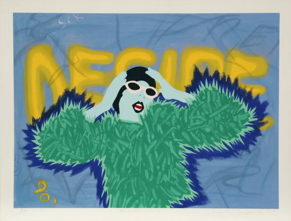 Serigrafia Kogelnik - Desire