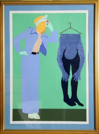 Serigrafia Kogelnik - Ecce Homo