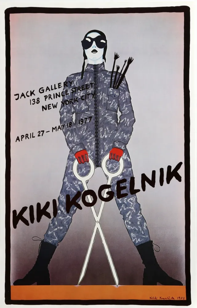 Cartaz Kogelnik - Jack Gallery (Scissors)