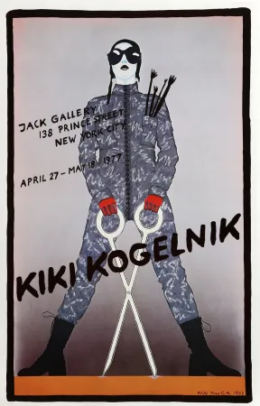 Cartaz Kogelnik - Jack Gallery (Scissors)