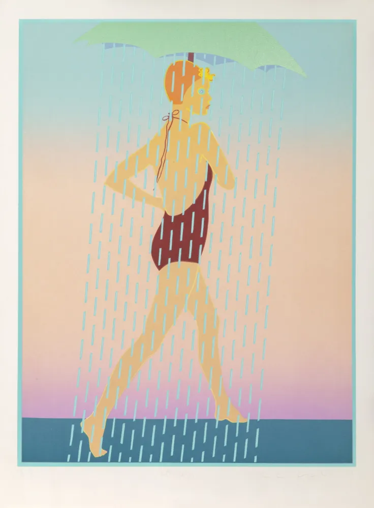 Serigrafia Kogelnik - Rainy