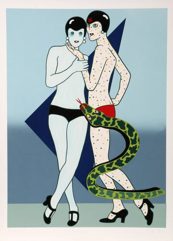 Serigrafia Kogelnik - Triangle