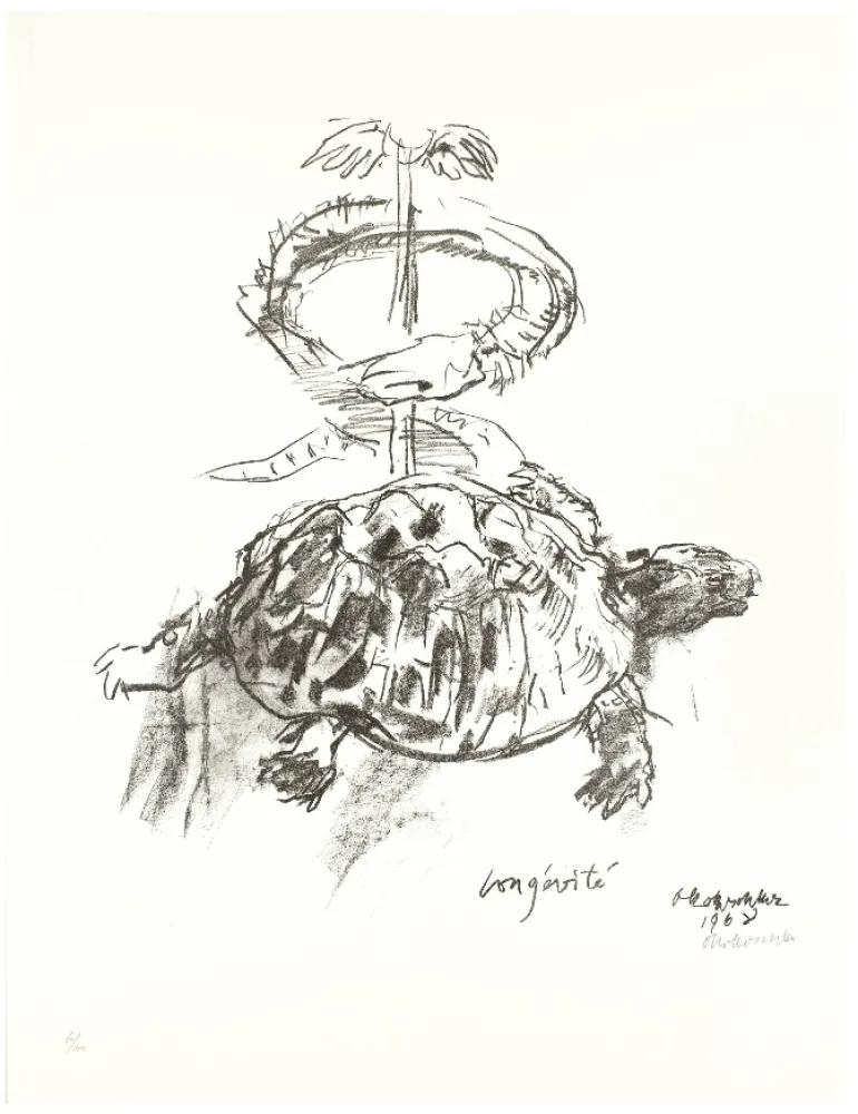 Litografia Kokoschka - Longévité
