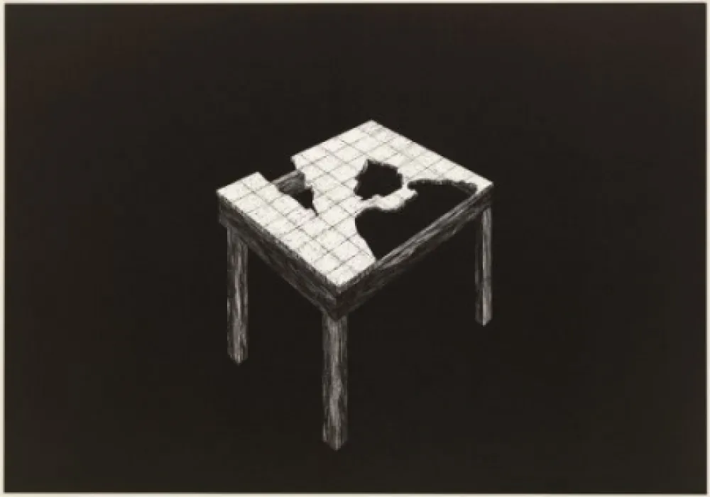 Litografia Komatsu - Desapropriaçâo 2