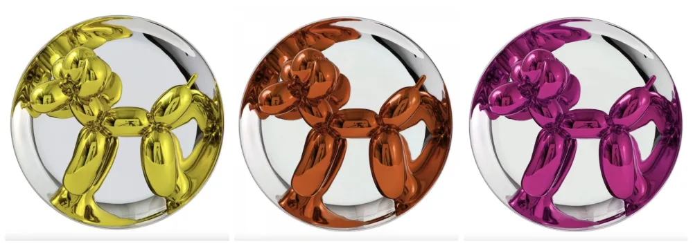 Múltiplo Koons - Ballon Dogs - set of 3