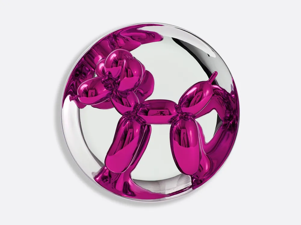 Cerâmica Koons - Balloon Dog - Magenta
