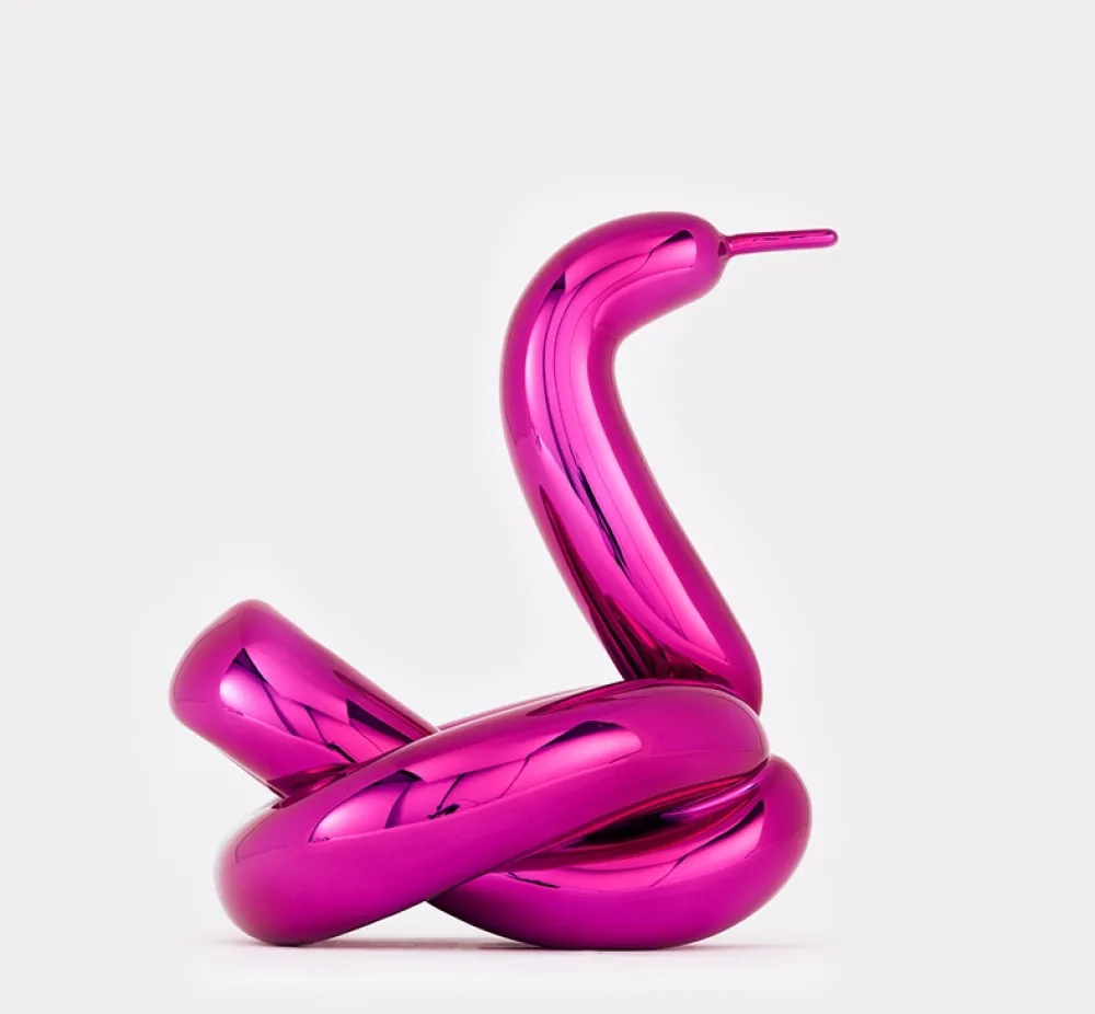 Múltiplo Koons - Balloon Swan (Magenta)