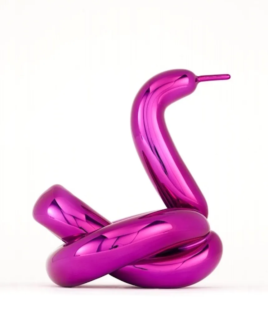 Sem Técnica Koons - Balloon Swan (Magenta)